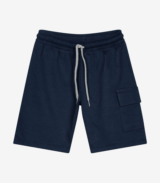 Conjunto Infantil Camiseta Com Bermuda Trick Nick Azul
