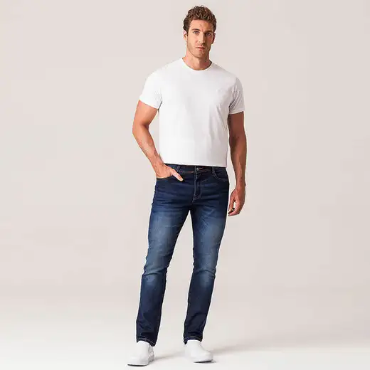 Calça Jeans Slim Masculina Zune