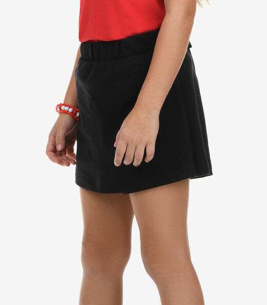 Shorts Saia Moletom Rovi Kids Preto