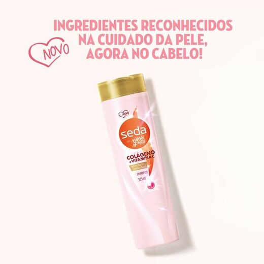 Shampoo Seda Colágeno e Vitamina C by Niina Secrets 325ml