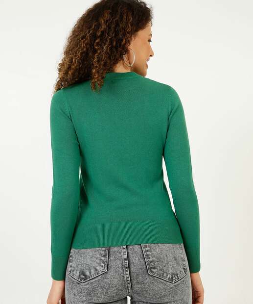 Suéter Feminino Tricô Marisa