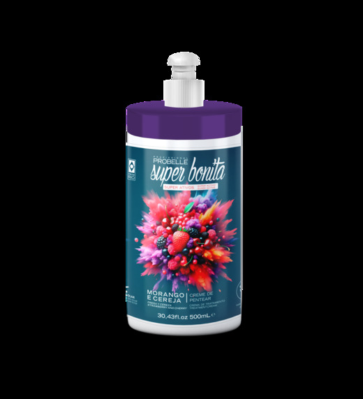 Image_Creme de Pentear Prob Super B Morango E Cere 500Ml
