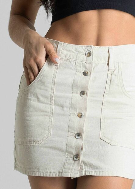 Saia Linho Sawary - 281152