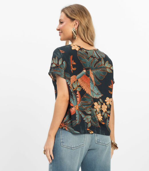 Blusa Feminina Viscose Khyara Rovitex Verde