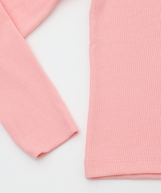 Blusa Infantil Canelada Marisa Tam 4 a 10 Rosa