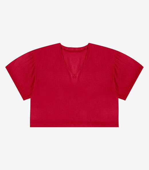 Image_Blusa Feminina Tecido em Viscose Infinita Cor Vermelho