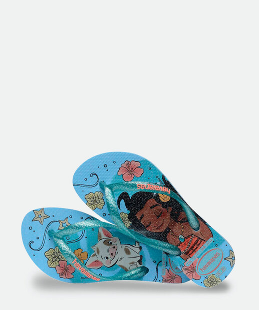 Chinelo Havaianas Infantil Slim Moana 