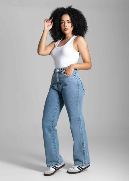 Calça Jeans Sawary Reta Petit - 282592