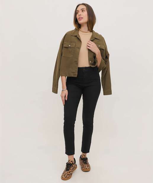 Calça Feminina Sarja Skinny Biotipo