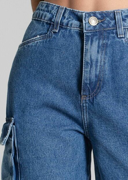 Calça Jeans Sawary Wide Leg - 282027