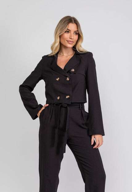 Image_Casaco Cropped Alfaiataria Com Botão Preto Salvatore