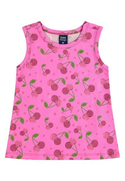 Conjunto com Regata e Bermuda Bee Loop