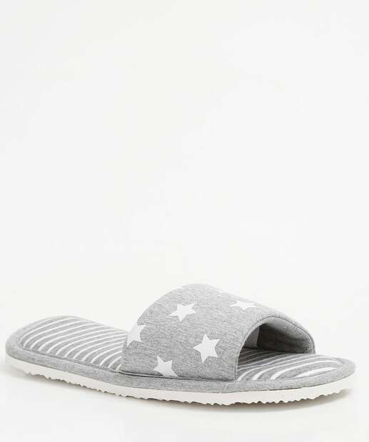 Pantufa Feminina Estampa Estrelas Marisa