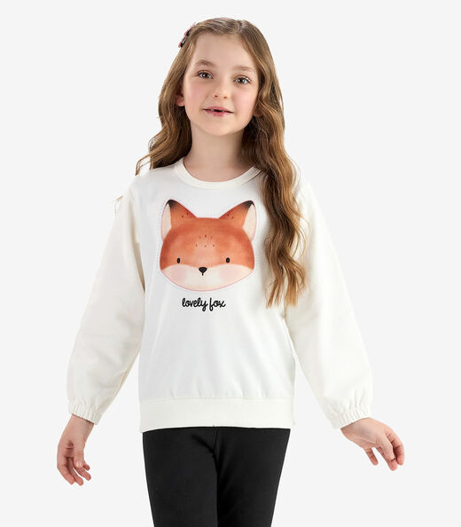 Conjunto Blusão com Legging Molecotton Rovi Kids Bege