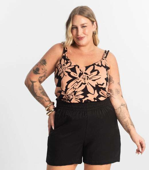 Image_Blusa Feminina De Alça Secret Glam Marrom