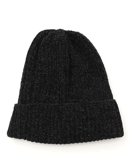 Touca Feminina Chenille Marisa Preto