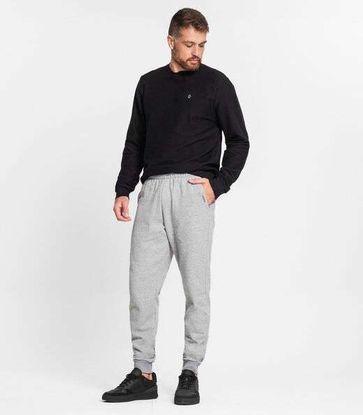 Calça Masculina Em Moletom Diametro Cinza