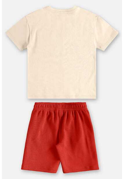 Conjunto Camiseta e Bermuda Infantil Up Baby