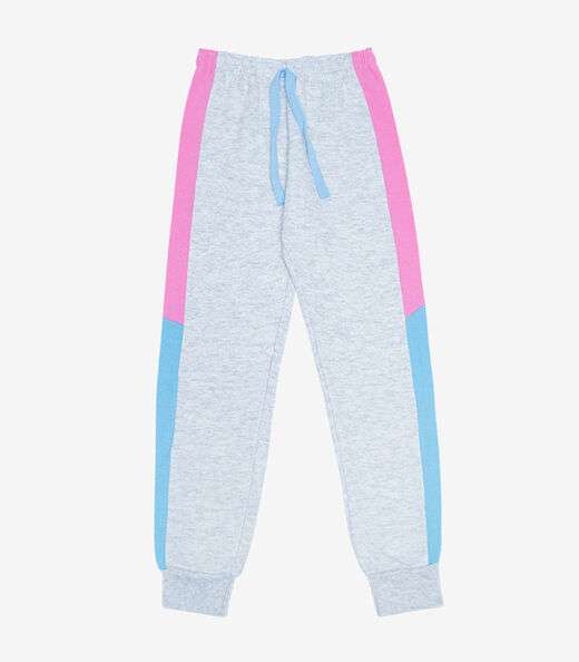 Conjunto Infantil Menina Blusão Com Calça Select Azul