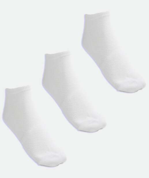 Kit 3 Pares Meias Cano Curto Masculina 
