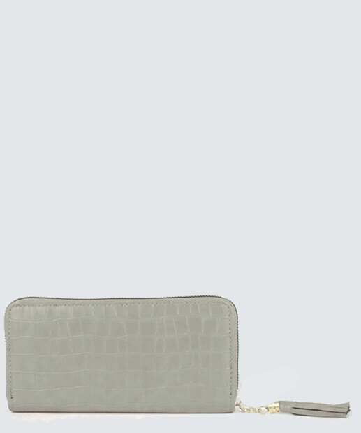 Carteira Feminina Textura Croco Gash