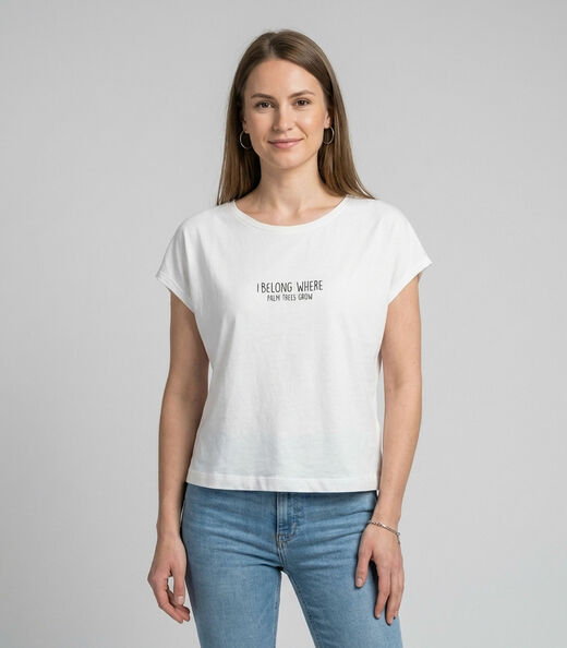 Image_Blusa Feminina Com Estampa Localizada Infinita Cor Branco