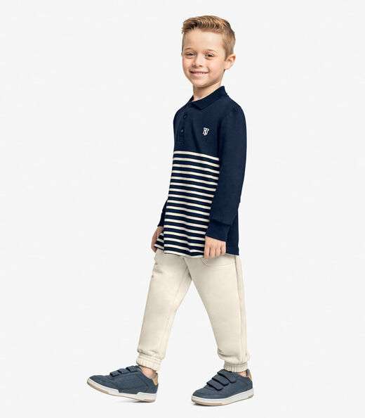 Polo Infantil Masculino Trick Nick Azul