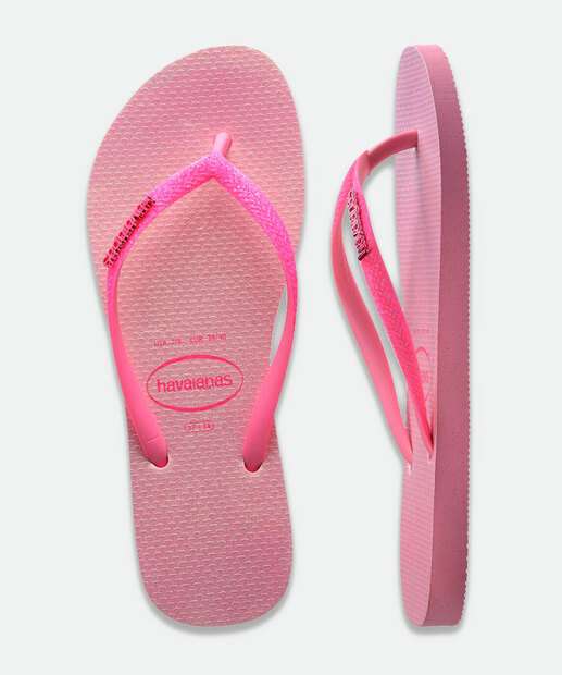 Chinelo Havaianas Feminino Slim Glitter