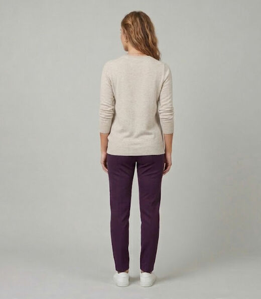 Legging Feminina Recorte Na Frente Infinita Cor Roxo