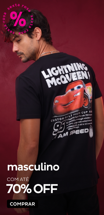 Masculino com até 70% OFF Masculino com até 70% OFF