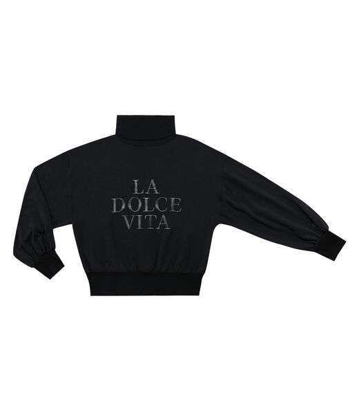 Blusão Feminino Gola Alta Endless Preto