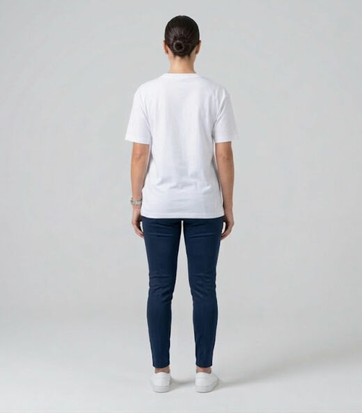 Legging Feminina Recorte Na Frente Infinita Cor Azul