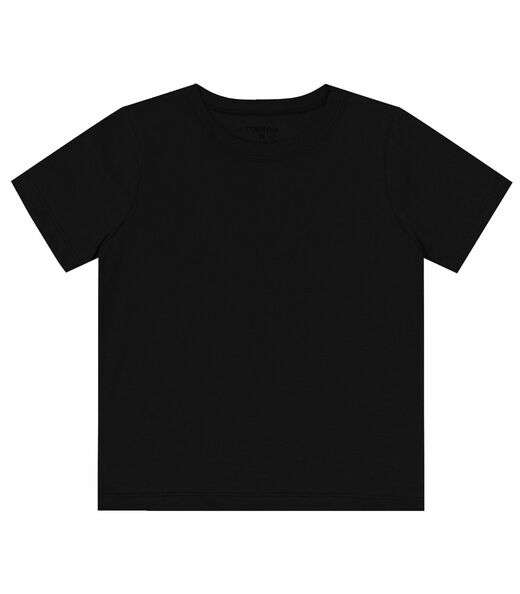 Camiseta Infantil Masculina Básica Rovitex Kids Preto