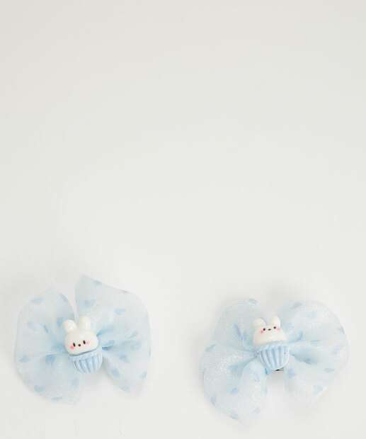 Kit 2 Peças Presilhas De Cabelo Infantil Marisa
