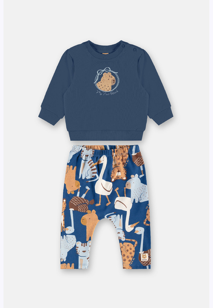 Conjunto Bebê Blusão Calça Up Baby