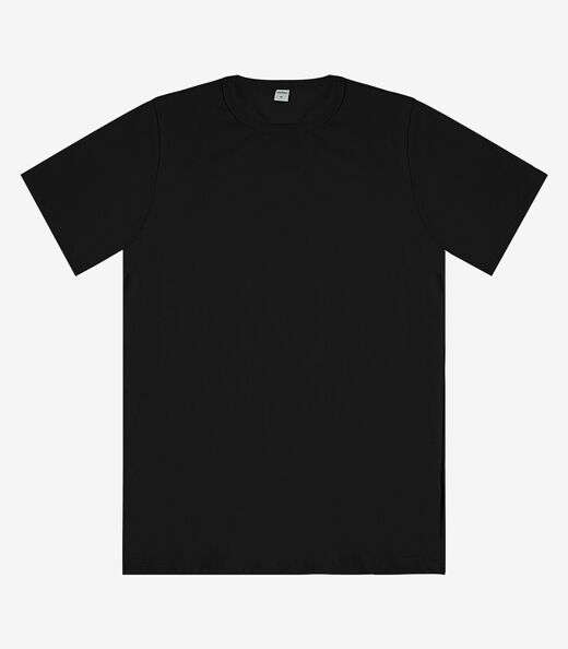 Camiseta Básica Unissex Rovitex Preto