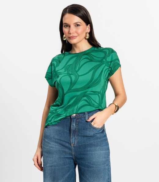 Image_Blusa Feminina em Viscotorcion Rovitex Verde