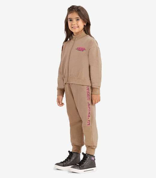 Image_Conjunto Infantil Jaqueta E Calça Rovi Kids Marrom