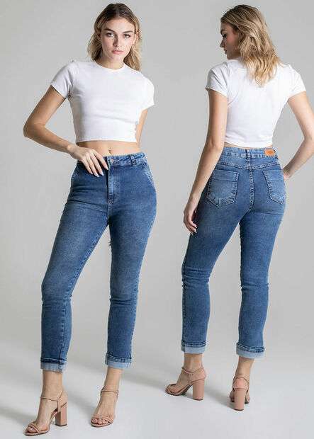Calça Jeans Sawary Reta - 278407