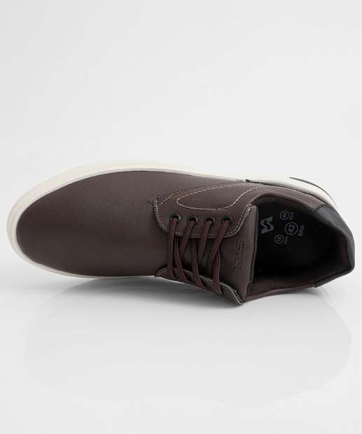 Sapatênis Masculino Casual Marrom