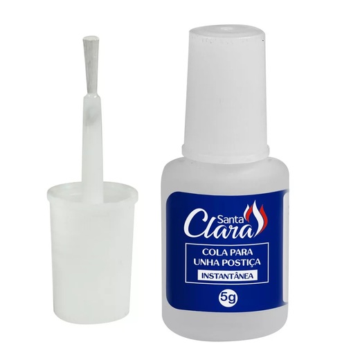 Image_Cola Santa Clara Com Pincel Para Unha Postiça 5G