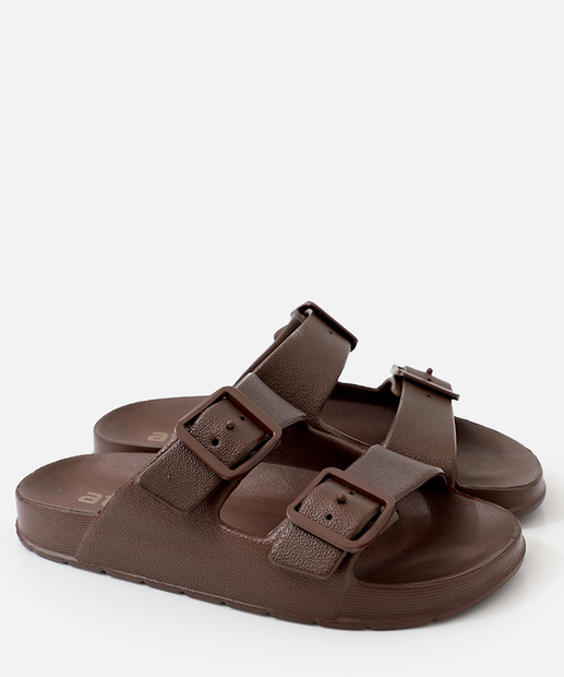 Image_Chinelo Masculino Slide Fivela Meleve Marrom