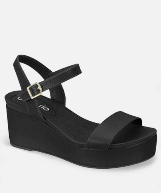 Image_Sandália Flatform Feminina Tiras Beira Rio Preto