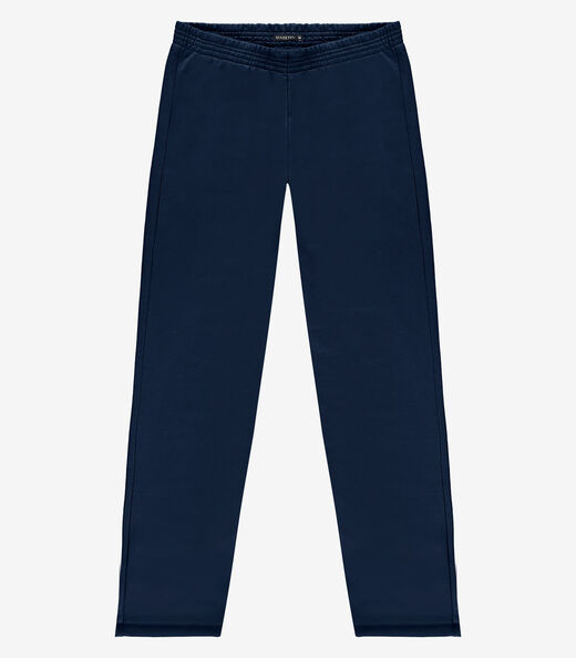 Calça Masaculina Moletom Básico Diametro Azul