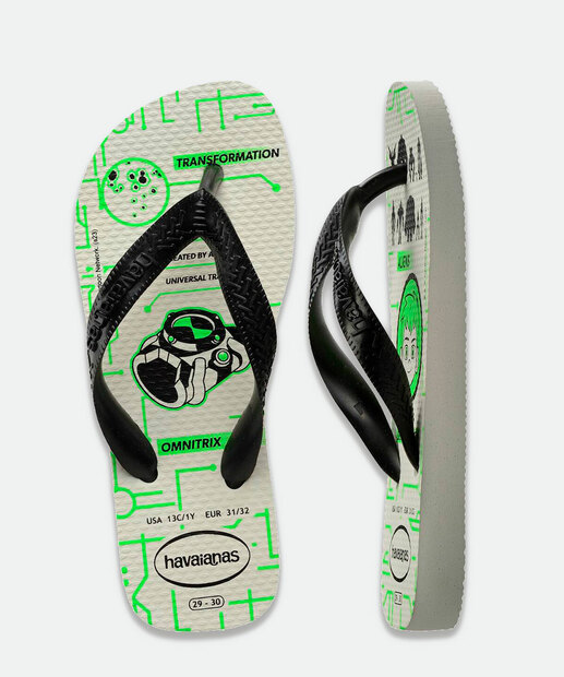 Chinelo Havaianas Infantil Ben 10