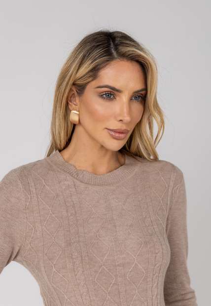 Brinco Semijoia Orgânico Retangular Acetinado Em Banho 18k