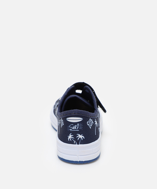 Tênis Infantil Casual Coqueiros Azul