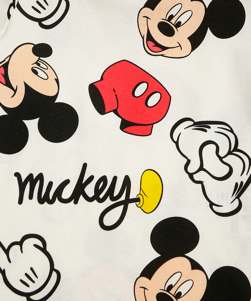 Camiseta Infantil Manga Curta Mickey Disney Tam 1 a 4