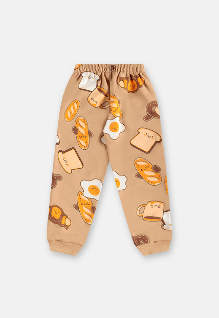 Conjunto Blusão Calça Baguette Três e Já