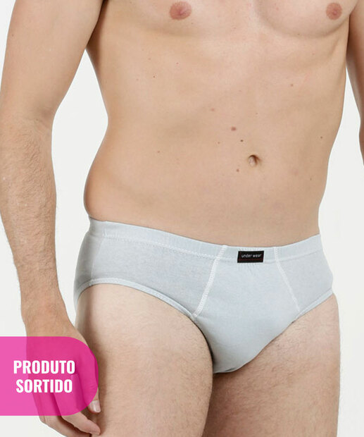 Kit Sortido 7 Cuecas Masculina Slip Marisa